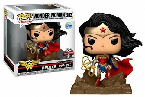 Figurine Funko Pop! N°282 Jim Lee Deluxe - Dc Comics - Wonder Woman